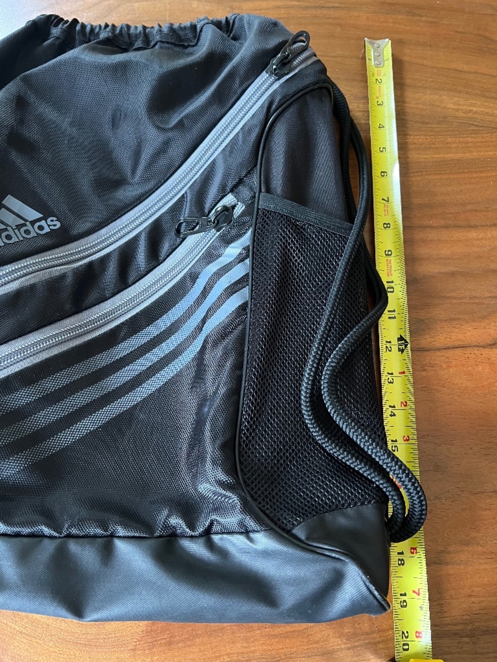 ADIDAS Large Drawstring Backpack - Picture 4 of 6